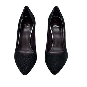 STUART WEITZMAN Nouveau Suede Goosebump Heels Size:9 Worn Indoors only